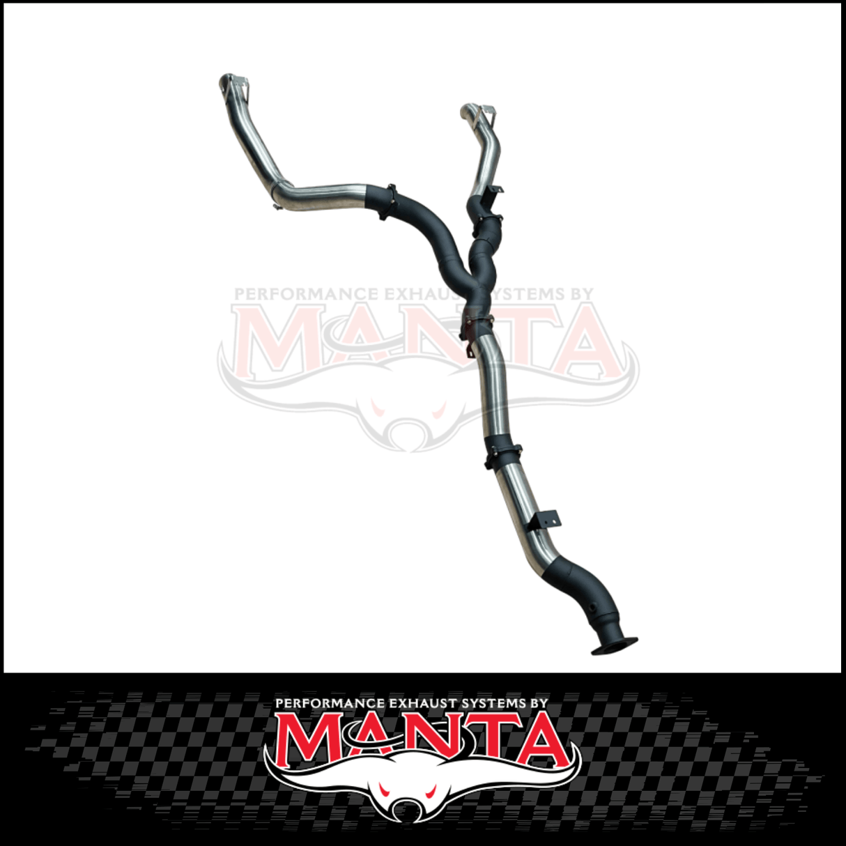 MANTA 4" STAINLESS STEEL DUAL DPF BACK EXHAUST SYSTEM FITS TOYOTA LANDCRUISER VDJ79R 4.5L V8 2016-2025 (SSMKTY0220)