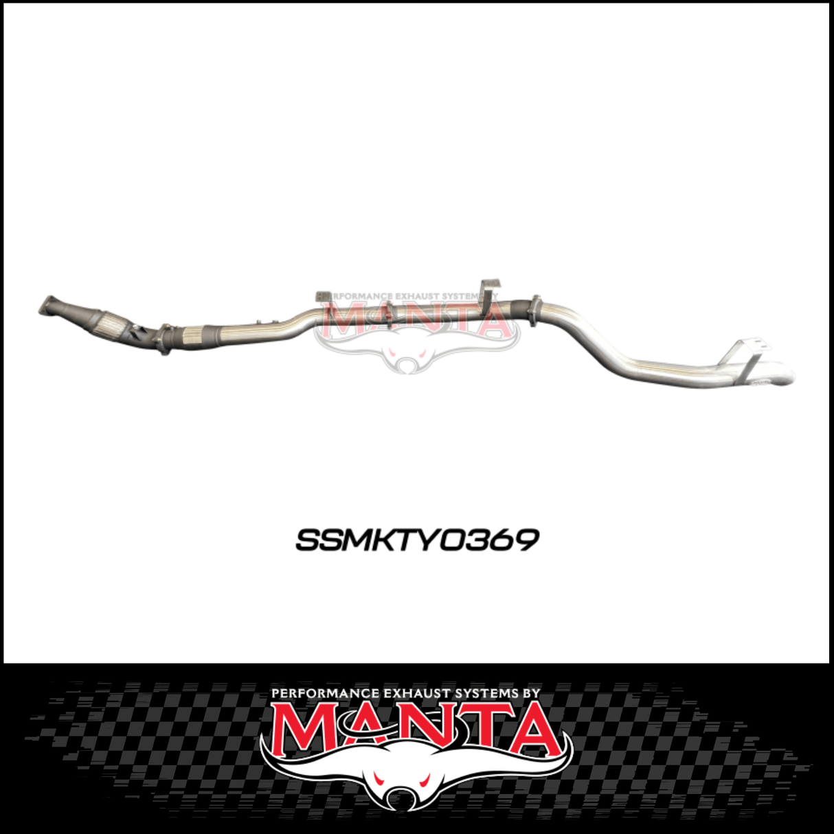 MANTA 4" STAINLESS STEEL TURBO BACK EXHAUST SYSTEM (DPF DELETE) FITS TOYOTA LANDCRUISER VDJ76R 4.5L V8 2016-2025
