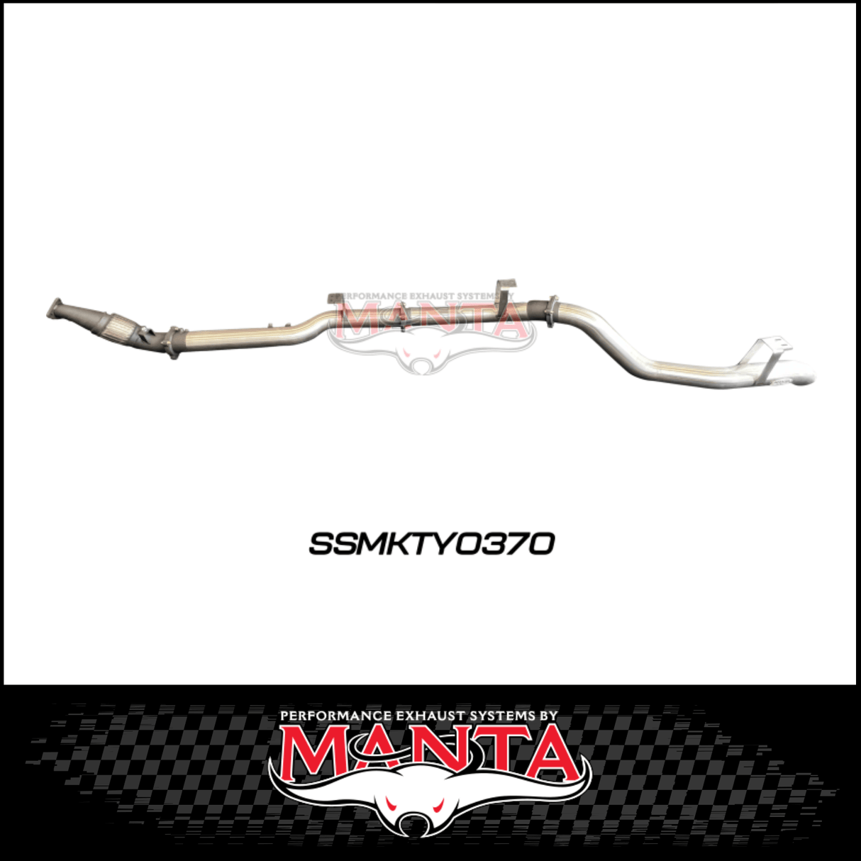 MANTA 4" STAINLESS STEEL TURBO BACK EXHAUST SYSTEM (DPF DELETE) FITS TOYOTA LANDCRUISER VDJ76R 4.5L V8 2016-2025