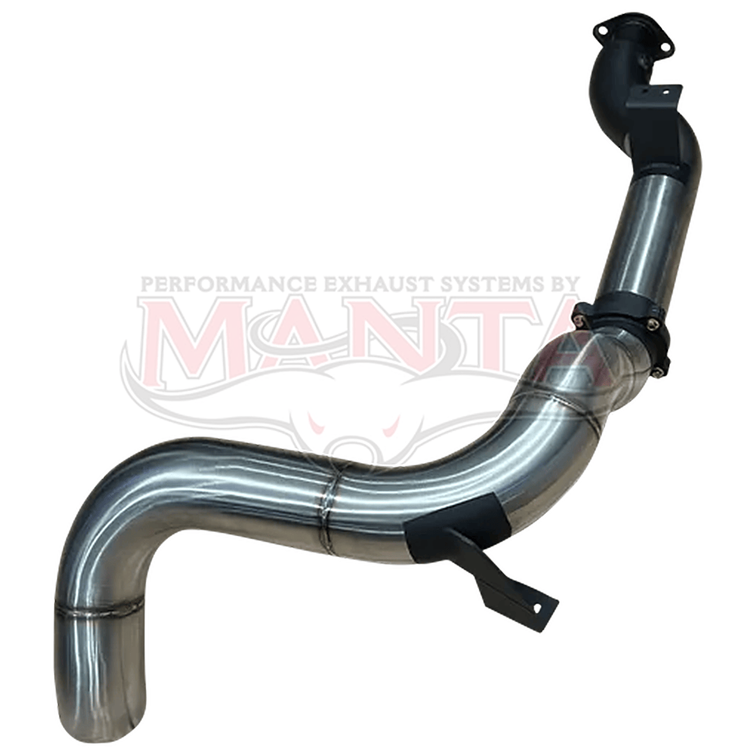 MANTA 4" DPF BACK SIDE-EXIT EXHAUST SYSTEM FITS TOYOTA LANDCRUISER VDJ79R 4.5L V8 DUAL CAB 2016-2025