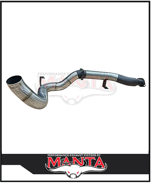 MANTA 4" DPF BACK SIDE-EXIT EXHAUST SYSTEM FITS TOYOTA LANDCRUISER VDJ79R 4.5L V8 DUAL CAB 2016-2025