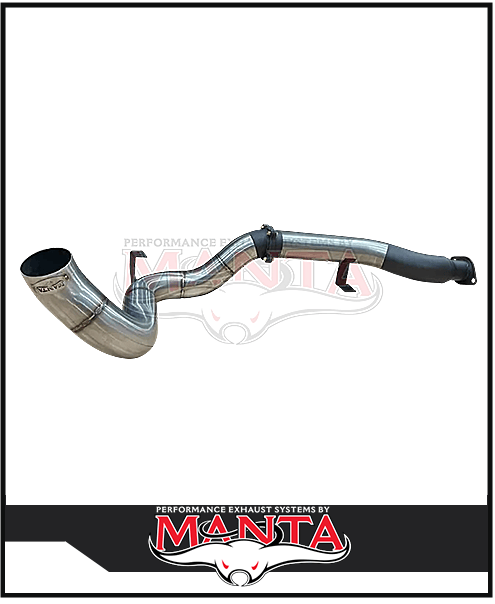 MANTA 4" DPF BACK SIDE-EXIT EXHAUST SYSTEM FITS TOYOTA LANDCRUISER VDJ79R 4.5L V8 DUAL CAB 2016-2025