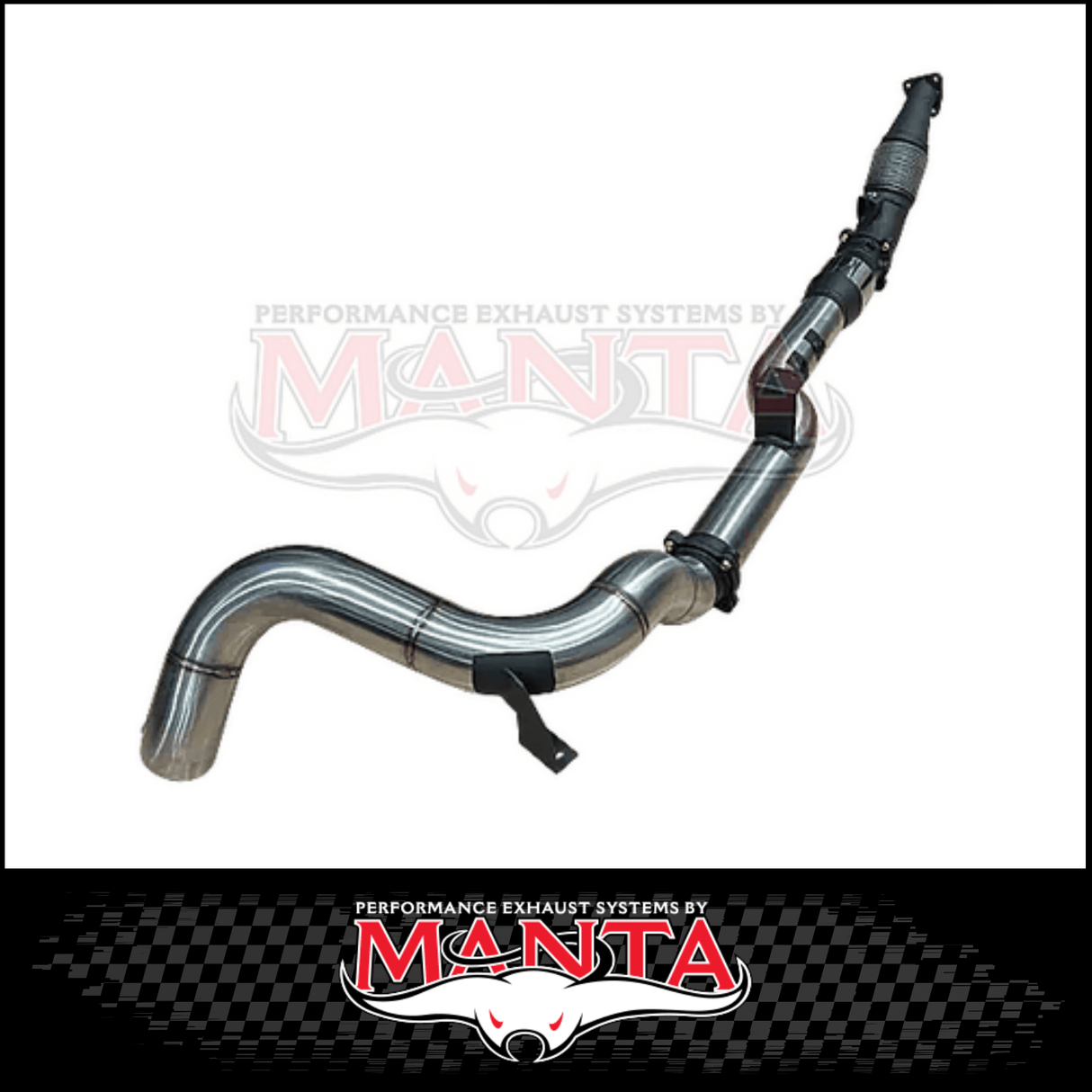 MANTA 4" TURBO BACK SIDE-EXIT EXHAUST SYSTEM (DPF DELETE) FITS TOYOTA LANDCRUISER VDJ79R 4.5L V8 DUAL CAB 2016-2025