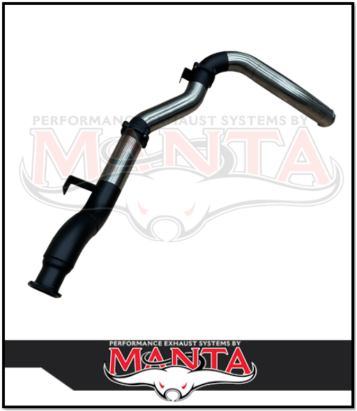 MANTA 4" DPF BACK SIDE-EXIT EXHAUST SYSTEM FITS TOYOTA LANDCRUISER VDJ79R 4.5L V8 SINGLE CAB 2016-2025