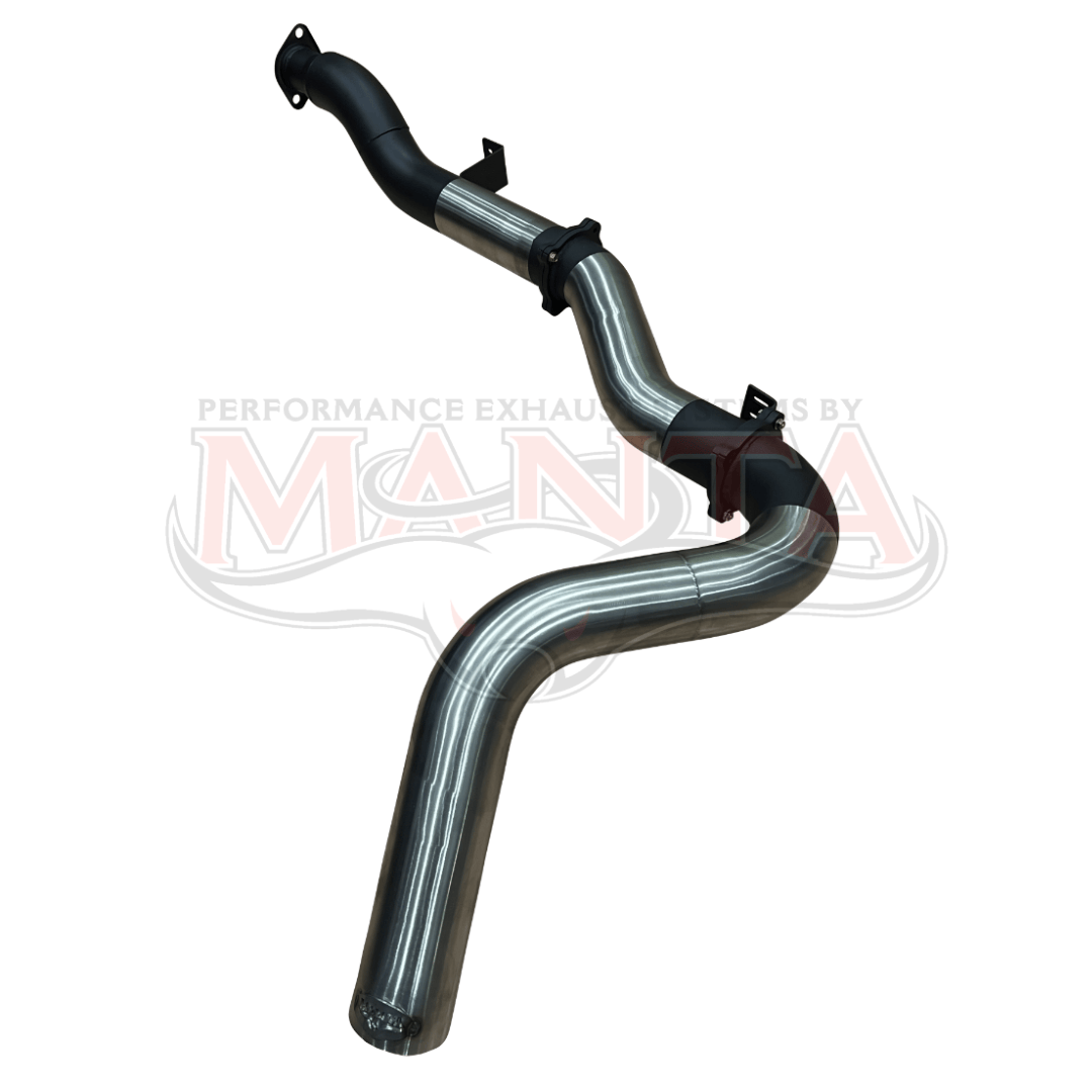 MANTA 4" DPF BACK SIDE-EXIT EXHAUST SYSTEM FITS TOYOTA LANDCRUISER VDJ79R 4.5L V8 SINGLE CAB 2016-2025