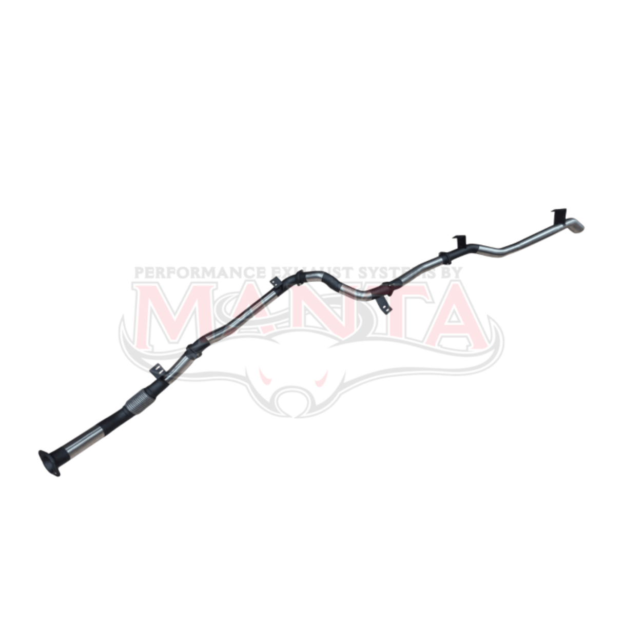 MANTA 3" DPF BACK EXHAUST SYSTEM FITS TOYOTA LANDCRUISER GDJ79R 2.8L 4CYL 10/2023-ON