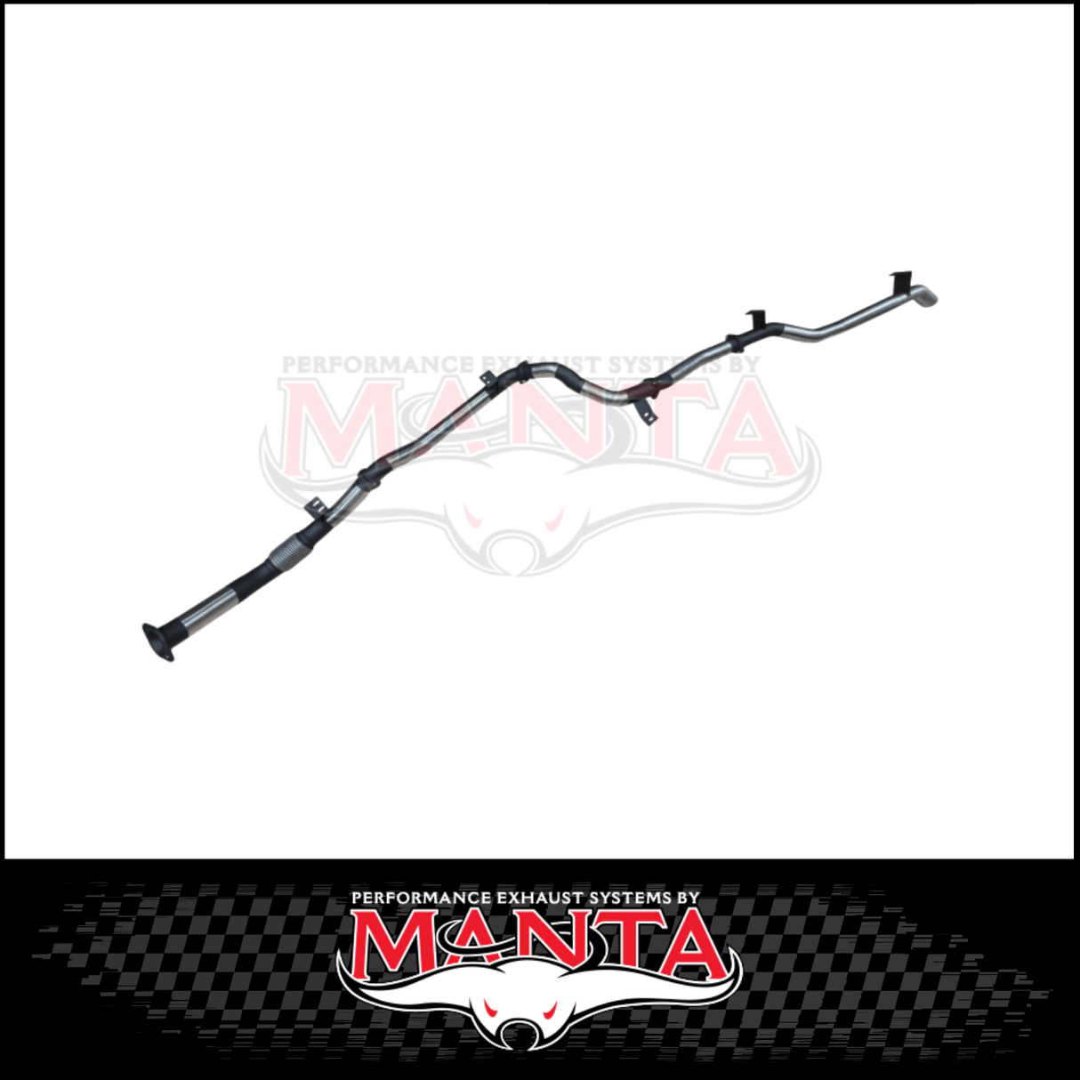 MANTA 3" DPF BACK EXHAUST SYSTEM FITS TOYOTA LANDCRUISER GDJ79R 2.8L 4CYL 10/2023-ON