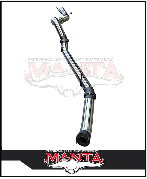 MANTA STAINLESS STEEL 4" DPF BACK EXHAUST SYSTEM FITS TOYOTA PRADO GDJ251R 2.8L TD 6/2024-ON (SSMKTY0500)
