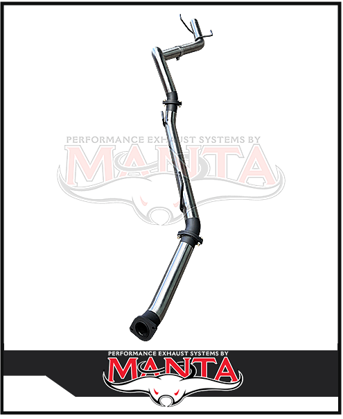 MANTA STAINLESS STEEL 3" DPF BACK EXHAUST SYSTEM FITS TOYOTA PRADO GDJ251R 2.8L TD 6/2024-ON (SSMKTY0501)