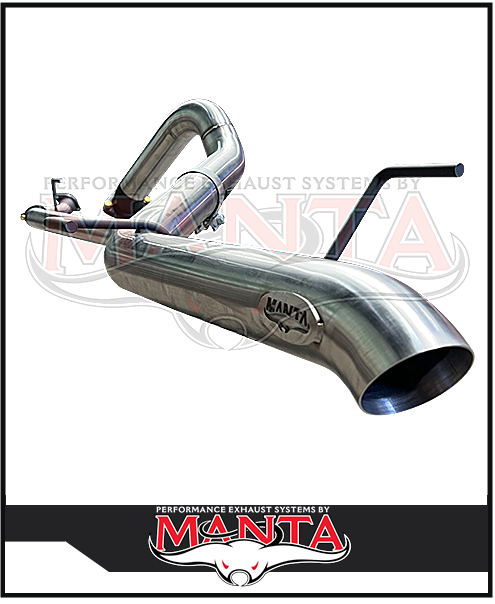 MANTA STAINLESS STEEL 3" DPF BACK EXHAUST SYSTEM FITS TOYOTA PRADO GDJ251R 2.8L TD 6/2024-ON (SSMKTY0501)