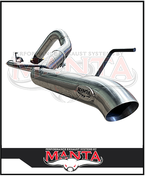 MANTA STAINLESS STEEL 3" DPF BACK EXHAUST SYSTEM FITS TOYOTA PRADO GDJ251R 2.8L TD 6/2024-ON (SSMKTY0501)