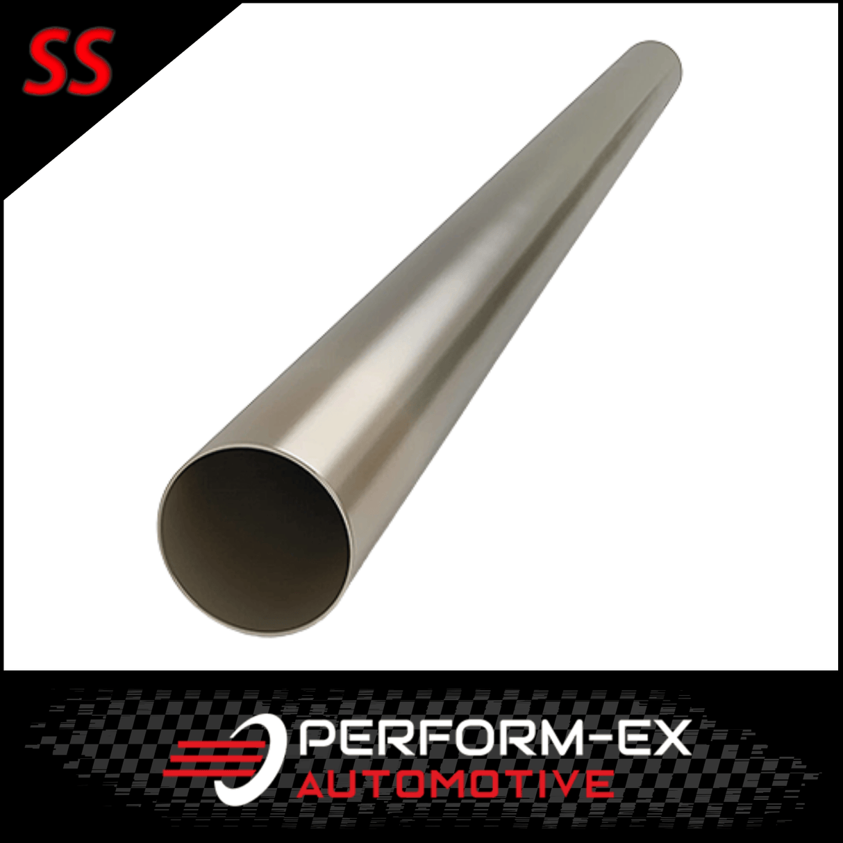 2" INCH (51MM) 409 GRADE STAINLESS STEEL EXHAUST PIPE TUBE (1 METRE LENGTH)