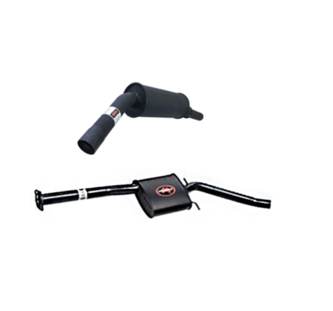REDBACK 2.5" CATBACK EXHAUST SYSTEM WITH REAR MUFFLER FITS HOLDEN COMMODORE VT VX VU VY V6 WAGON/UTE