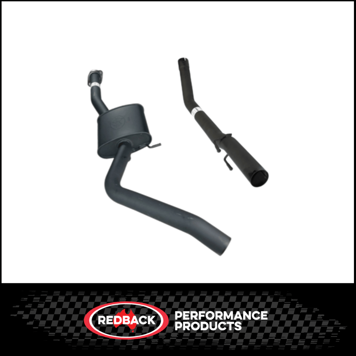 REDBACK 2.5" CATBACK EXHAUST SYSTEM WITH TAILPIPE FITS HOLDEN COMMODORE VT VX VU VY V6 WAGON/UTE