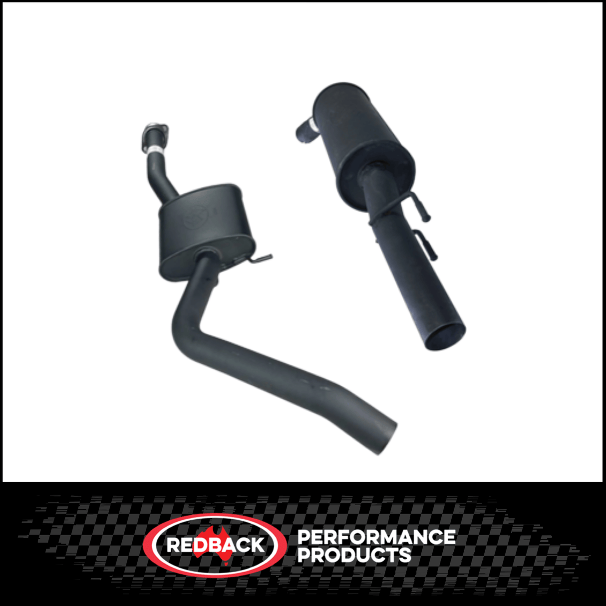 REDBACK 2.5" CATBACK EXHAUST SYSTEM WITH REAR MUFFLER FITS HOLDEN COMMODORE VT VX VU VY V6 WAGON/UTE