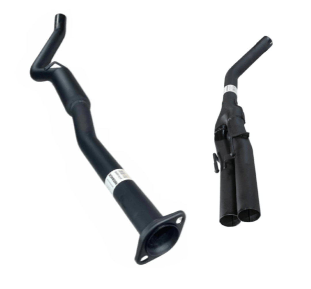 REDBACK 2.5" CATBACK EXHAUST SYSTEM WITH HOTDOG/DUAL TAILPIPE FITS HOLDEN COMMODORE VT VX VU VY V6 WAGON/UTE