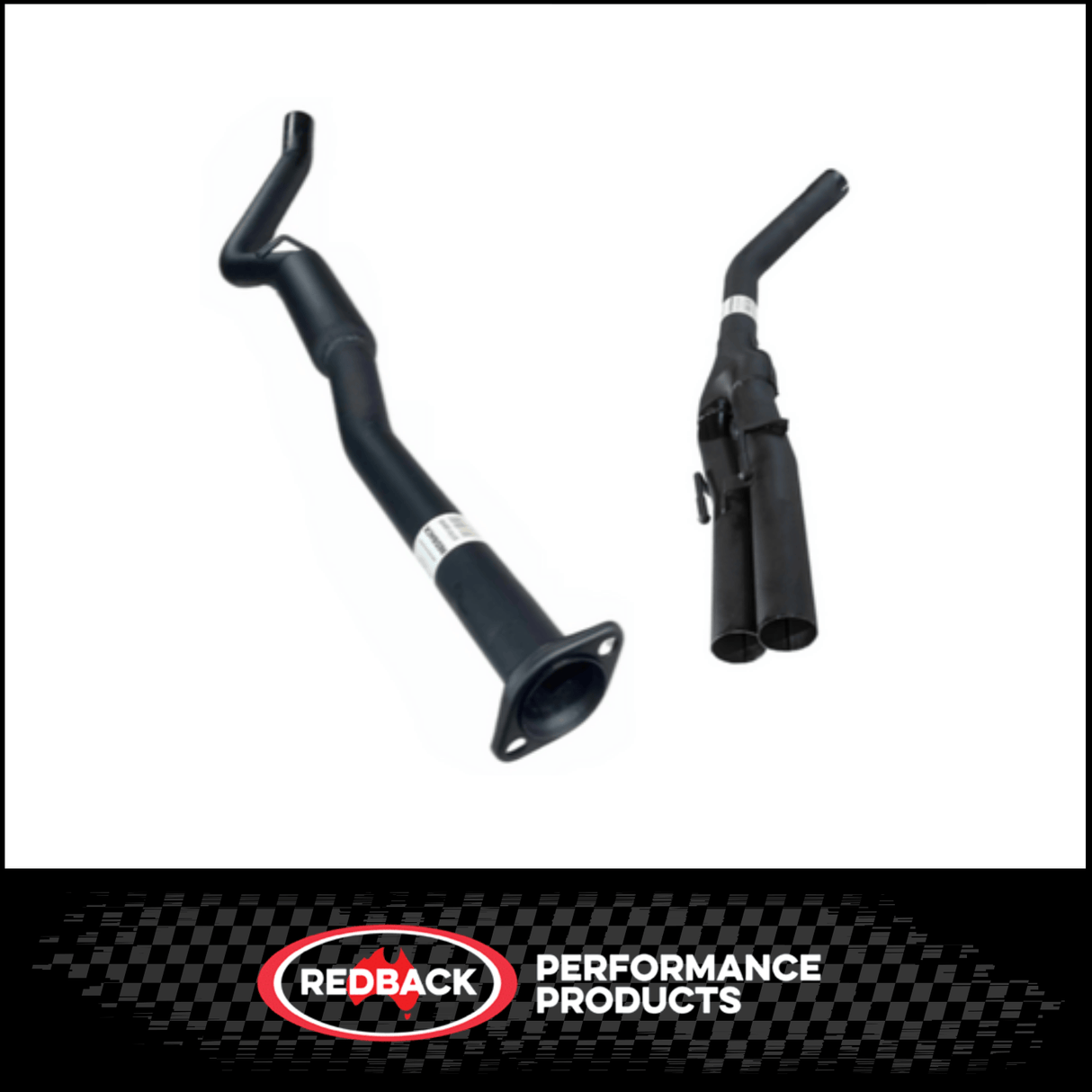 REDBACK 2.5" CATBACK EXHAUST SYSTEM WITH HOTDOG/DUAL TAILPIPE FITS HOLDEN COMMODORE VT VX VU VY V6 WAGON/UTE