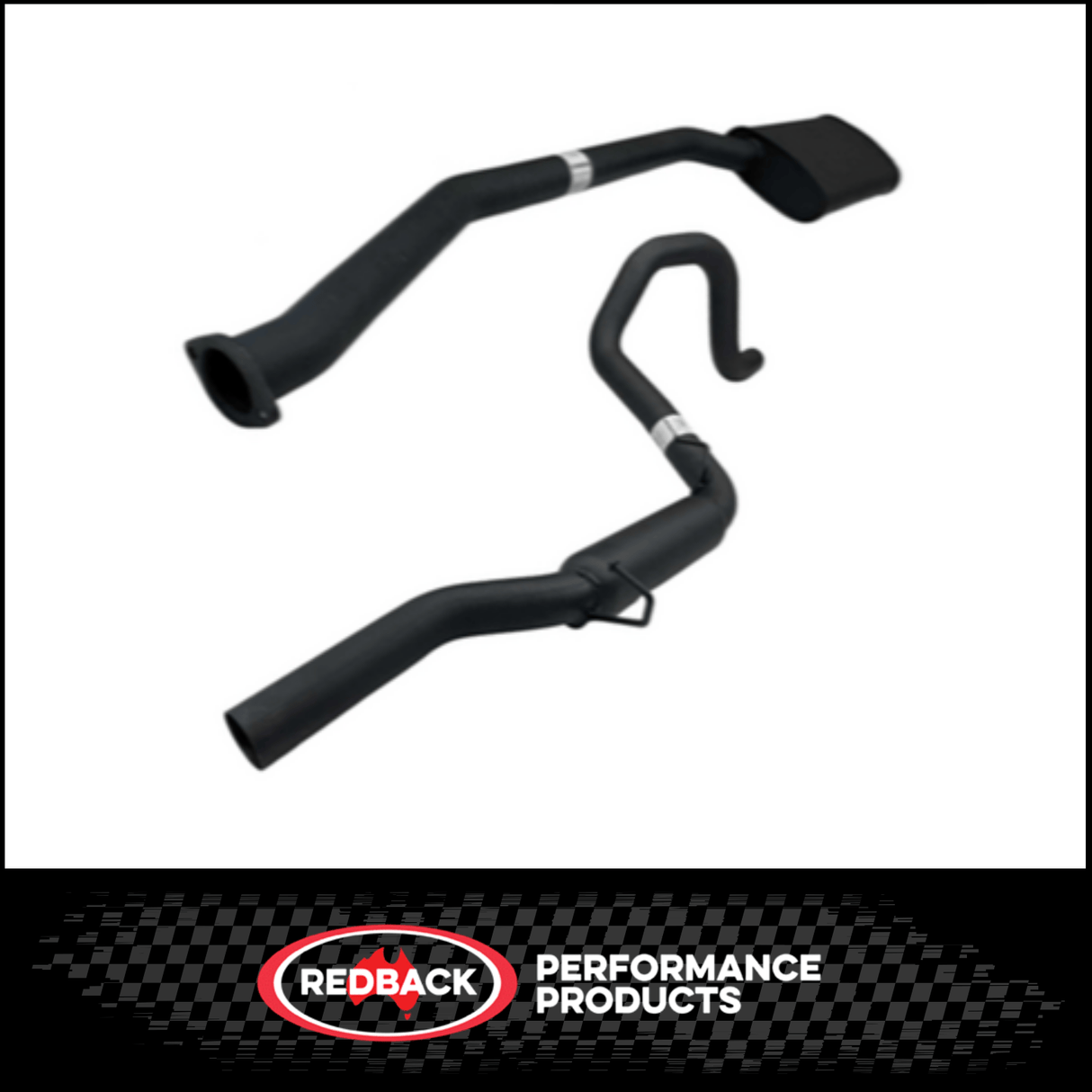 REDBACK 2.5" CATBACK EXHAUST WITH HOTDOG FITS FORD FALCON EA EB ED EF EL AU 4.0L SEDAN