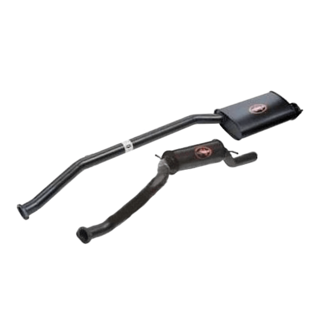 FORD FALCON AU 6CYL 4.0L UTE REDBACK 2 1/2" CAT BACK EXHAUST WITH REAR MUFFLER