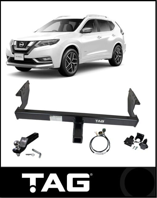 TAG HEAVY DUTY TOWBAR (1500KG) FITS NISSAN X-TRAIL T32 WAGON 6/2014-7/2022 (T4D627)