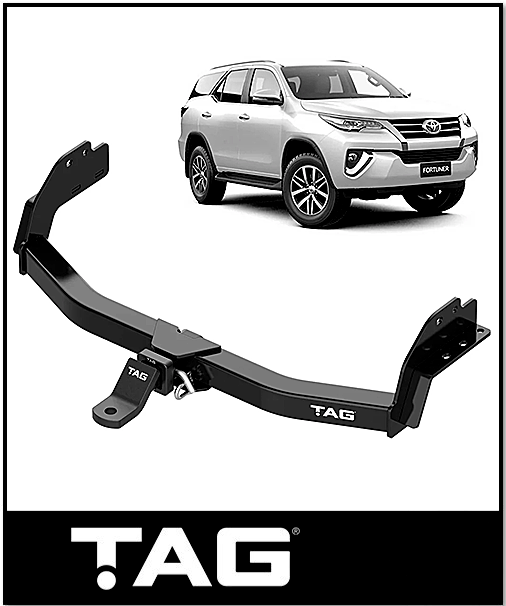 TAG TOWBAR (3000KG) FITS TOYOTA FORTUNER GUN156R 11/2015-ON