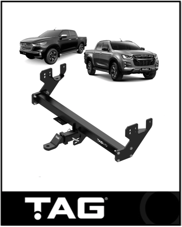 TAG TOWBAR & DIRECT WIRING KIT (3500KG) FITS MAZDA BT-50 RG 8/2020-ON (T7H765-K201)