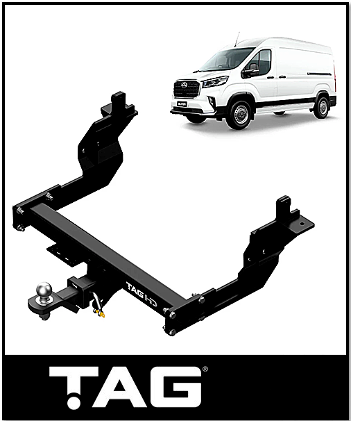 TAG HEAVY DUTY TOWBAR KIT (2800KG) FITS LDV DELIVER 9 LWB VAN 10/2020-ON (T7PA15)