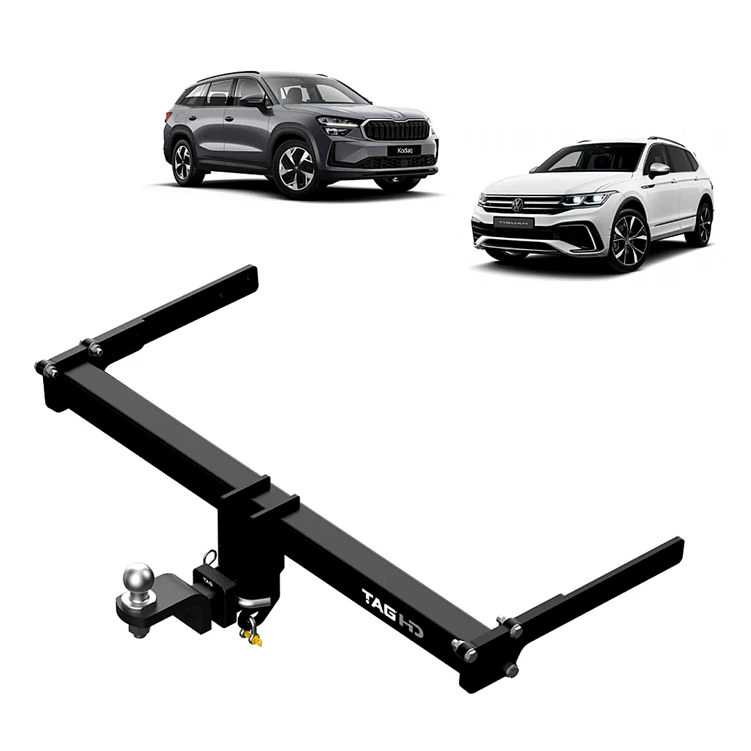 TAG TOWBAR & WIRING KIT (2500KG) FITS VOLKSWAGEN TIGUAN AD1 WAGON 5/2016-10/2024 (T7PA27-K201)