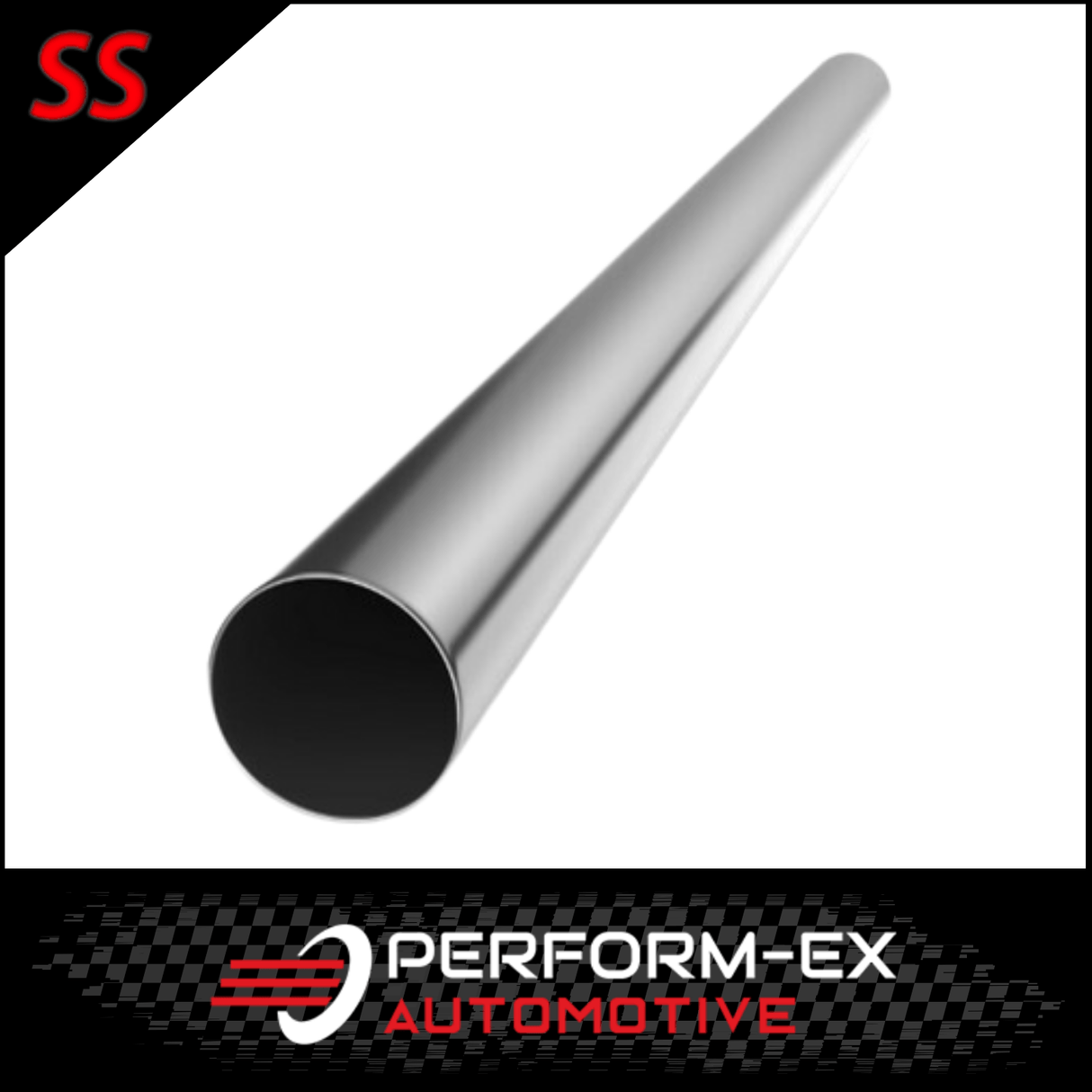 1.75" INCH (44MM) 304 GRADE STAINLESS STEEL EXHAUST PIPE TUBE 1 METRE