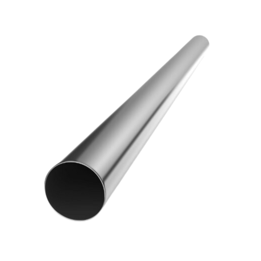 2" INCH (51MM) 304 GRADE STAINLESS STEEL EXHAUST PIPE TUBE 1 METRE