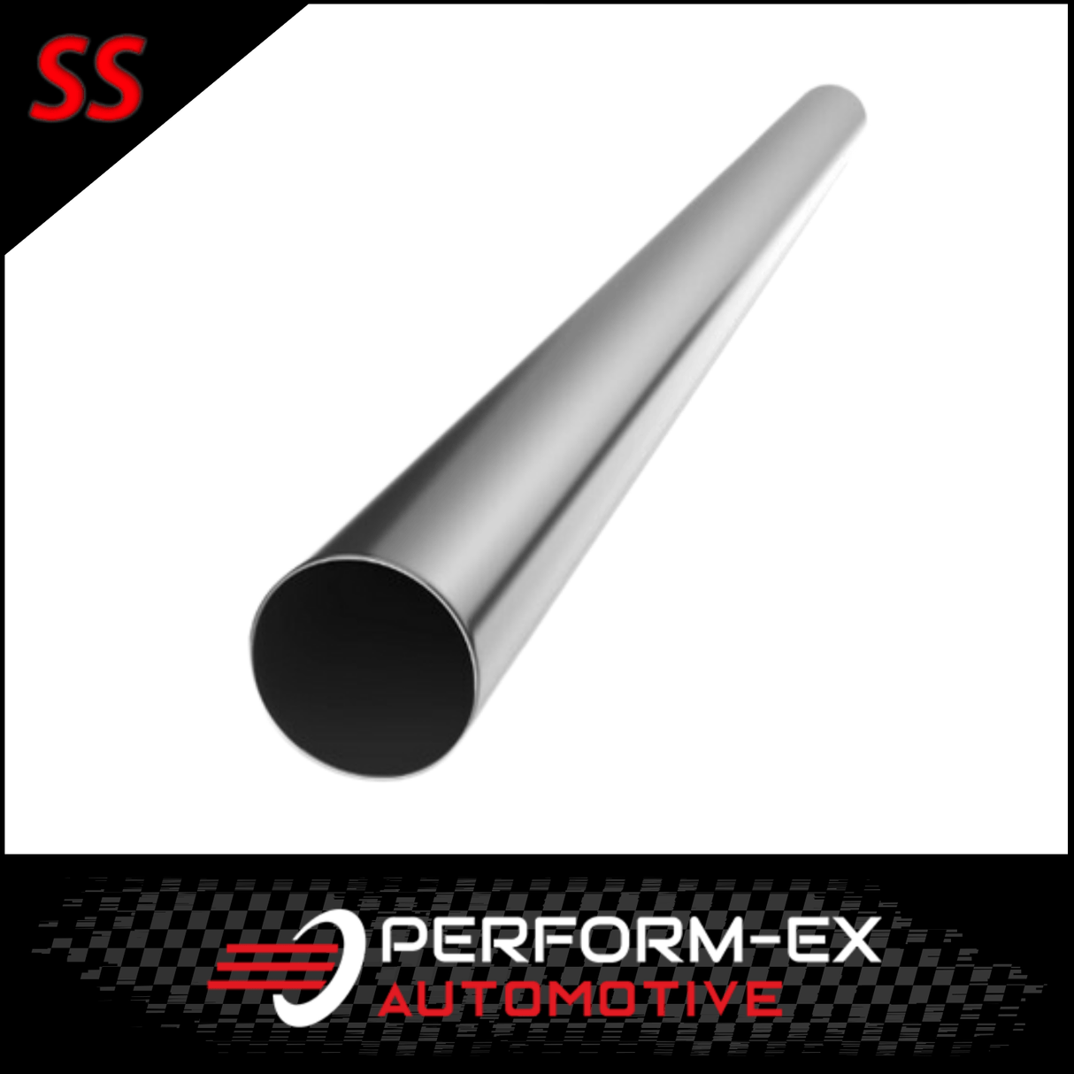 3" INCH (76MM) 304 GRADE STAINLESS STEEL EXHAUST PIPE TUBE 1 METRE