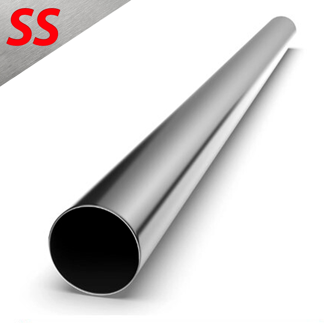 5" INCH (127MM) 304 GRADE STAINLESS STEEL EXHAUST PIPE TUBE 1 METRE