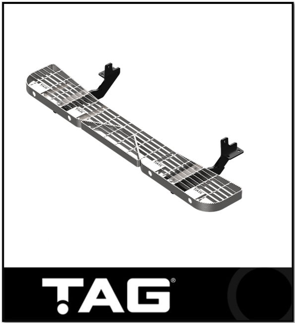 TAG HIGH CLEARANCE REAR STEP FITS TOYOTA HIACE GDH300R VAN 1/2019-ON (TST885-K010)