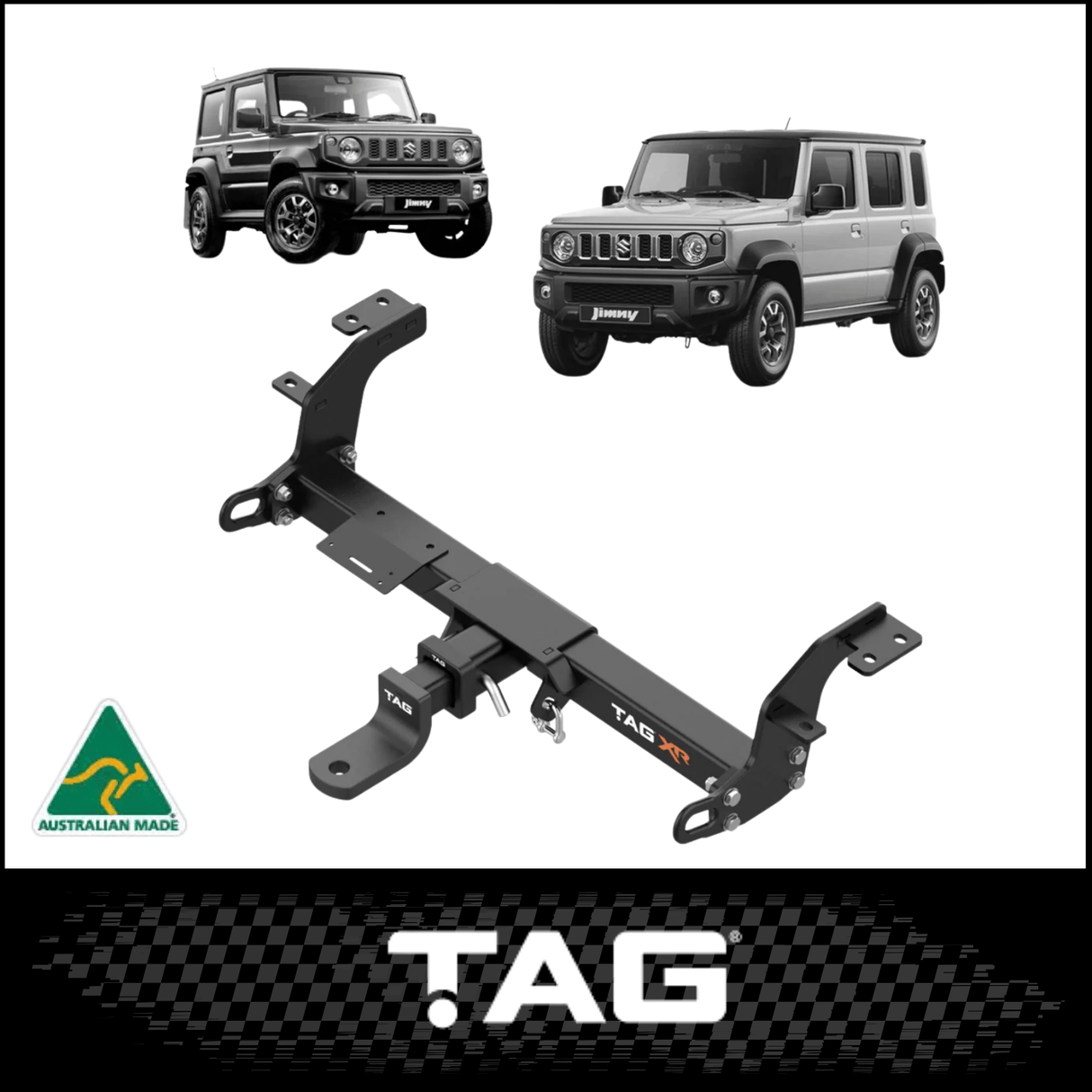 TAG XR EXTREME RECOVERY TOWBAR (1300KG) FITS SUZUKI JIMNY JB74 1/2018-ON (TXR817)