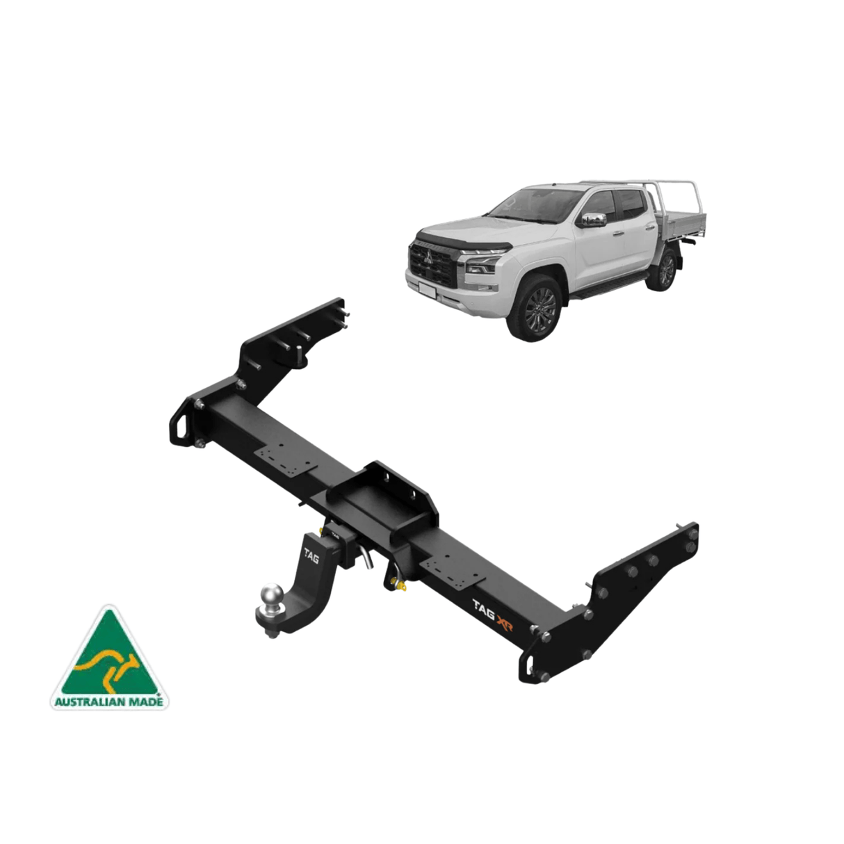 TAG XR EXTREME RECOVERY TOWBAR (3500KG) FITS MITSUBISHI TRITON MV TRAYBACK 12/2023-ON (TXR865)