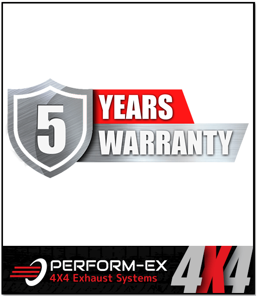 PERFORM-EX 3.5" STAINLESS STEEL TURBO BACK EXHAUST SYSTEM FITS TOYOTA LANDCRUISER VDJ79R 4.5L V8 2016-2025