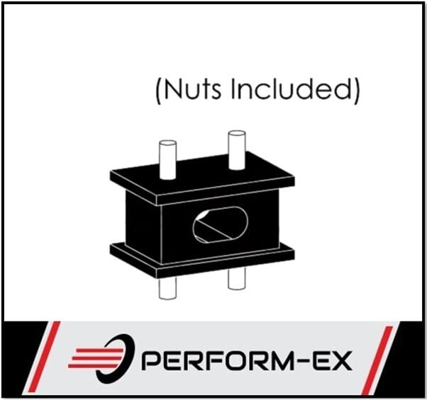 TOYOTA LANDCRUISER EXHAUST RUBBER MOUNT (TYB202)