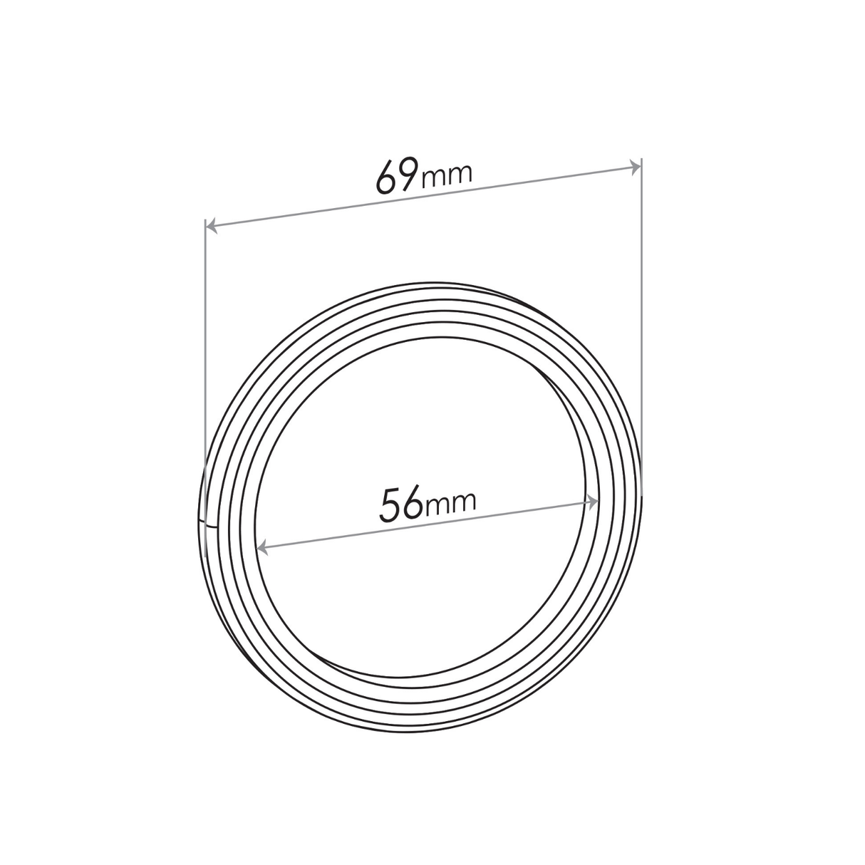 EXHAUST FLANGE GASKET TO SUIT TOYOTA (TYG143)