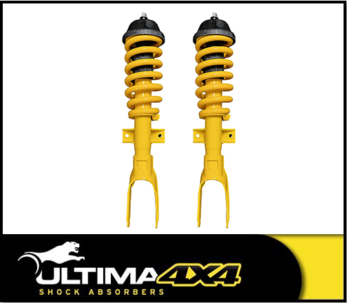 ULTIMA 4X4 COMPLETE FRONT STRUTS (PAIR) FITS VOLKSWAGEN AMAROK 2H 4CYL 4WD 2010-2022