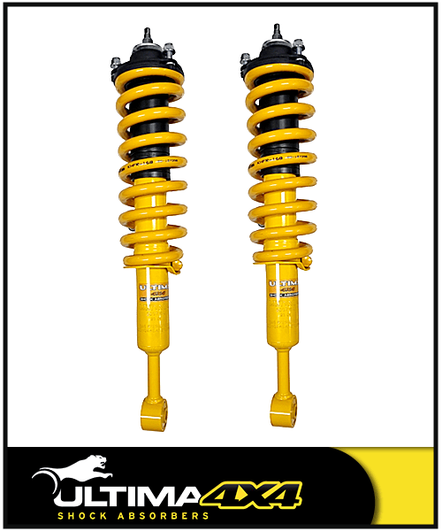 ULTIMA 4X4 COMPLETE FRONT STRUTS (PAIR) FITS TOYOTA HILUX GUN126R N80 1/2015-ON