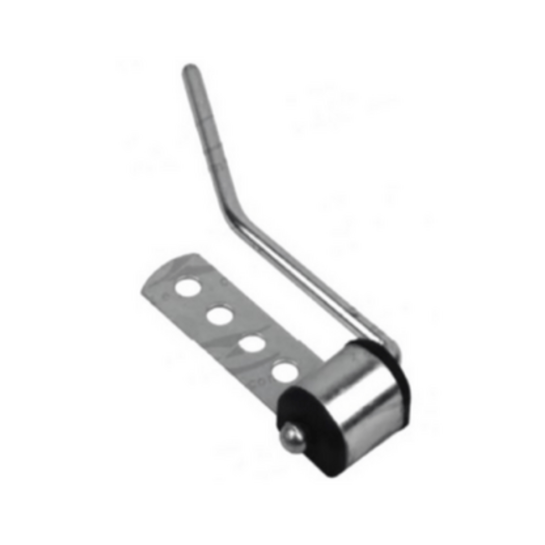 UNIVERSAL EXHAUST SWIVEL BRACKET 4 HOLES 8MM ROD (ZINC PLATED)