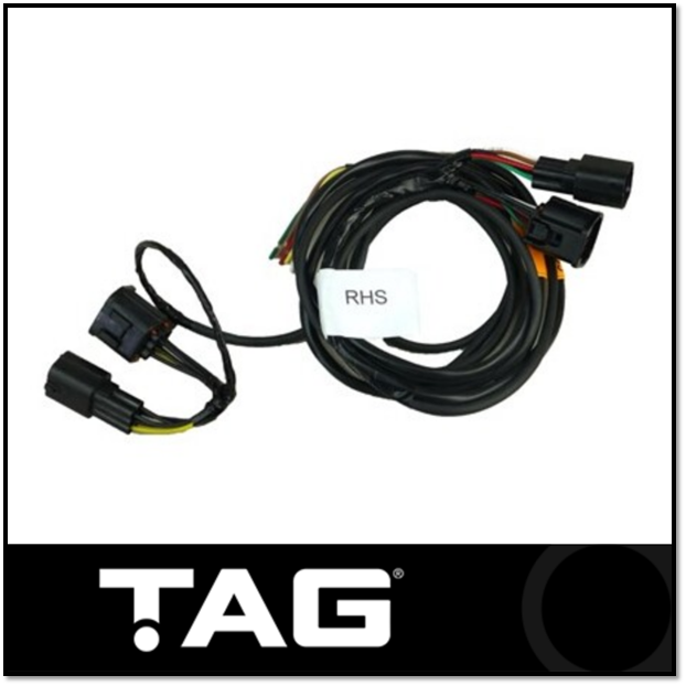 TAG DIRECT FIT TOWBAR WIRING HARNESS FITS MAZDA BT50 UN 11/2006-10/2011 (UNT264)