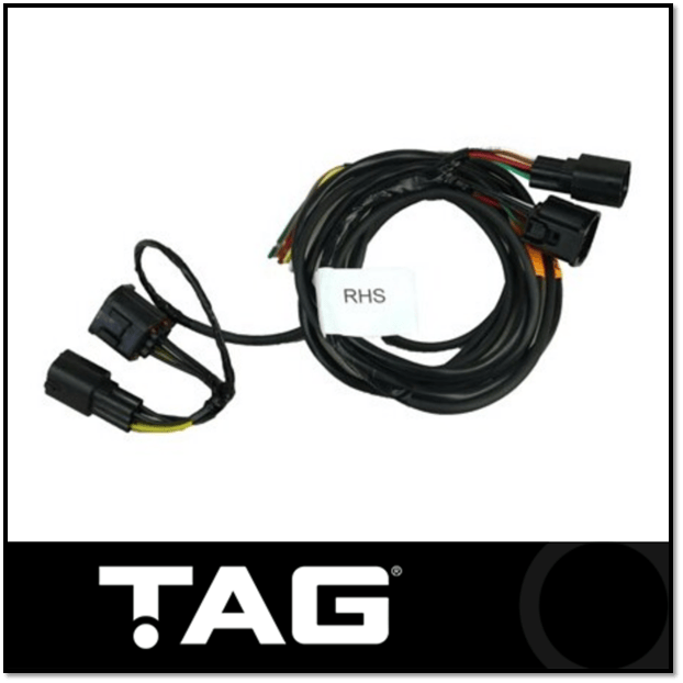 TAG DIRECT FIT TOWBAR WIRING HARNESS FITS MAZDA BT50 UN 11/2006-10/2011 (UNT264)