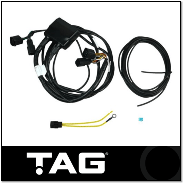TAG DIRECT FIT TOWBAR WIRING HARNESS WITH ECU FITS MAZDA BT-50 UR 9/2015-6/2020 (UNT297)