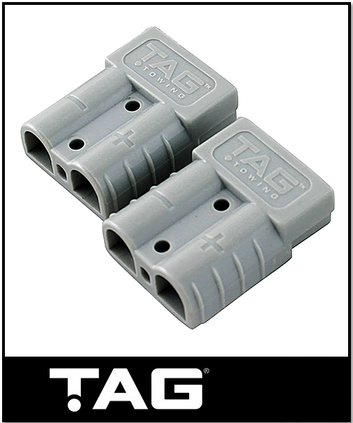 TAG Heavy Duty Connector Set (Grey Anderson Plugs - 50amp)