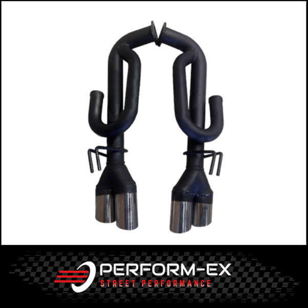 HOLDEN COMMODORE VE/VF SS/SV6 SEDAN/WAGON 2 1/2" TAILPIPES WITH J PIPES