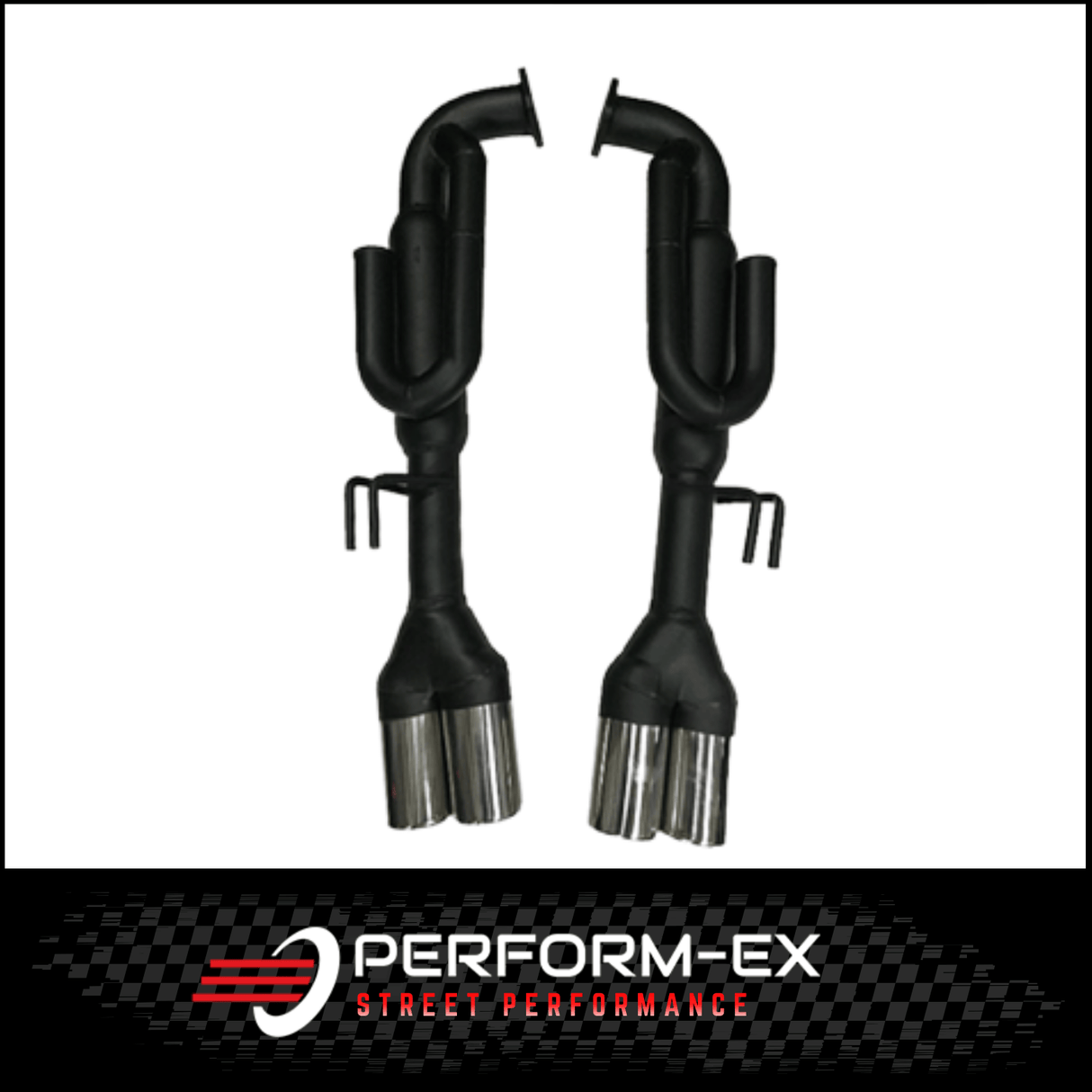 HOLDEN COMMODORE VE EARLY UTE SS/SV6 2 1/2" TAILPIPES WITH J PIPES AND HOTDOGS