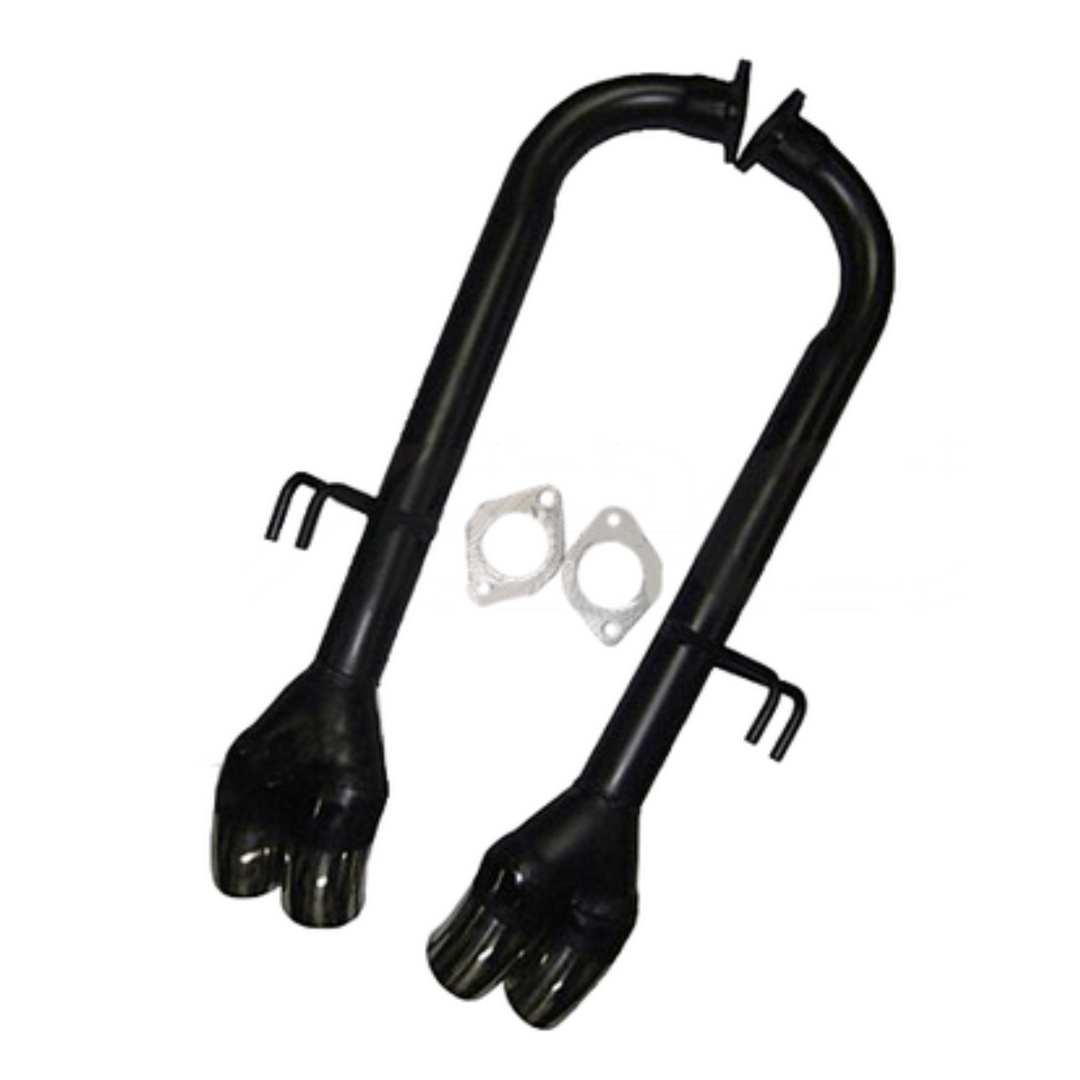HOLDEN COMMODORE VE/VF LATE UTE SS/SV6 2 1/2" TAILPIPES WITH DUMP TIPS