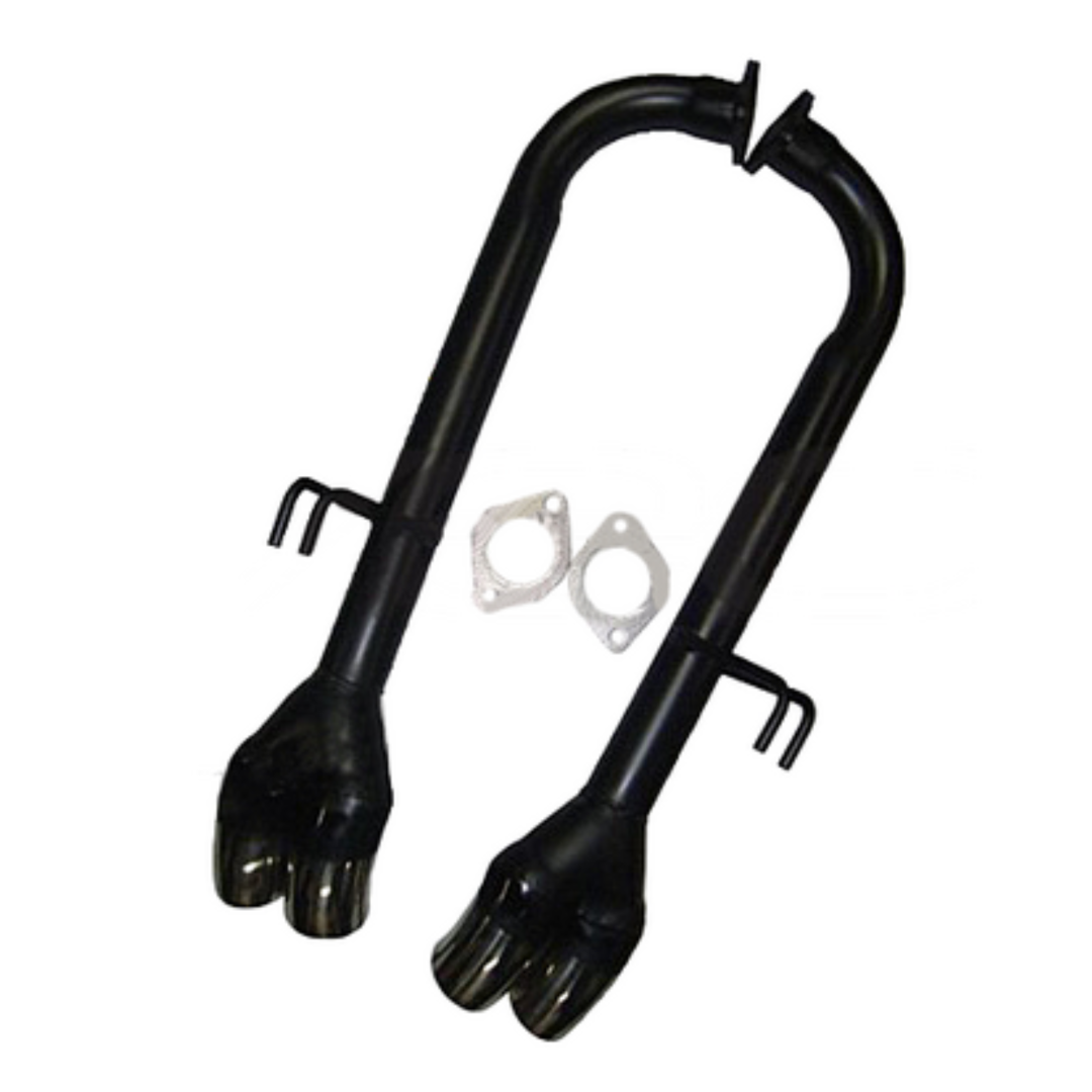 HOLDEN COMMODORE VE/VF LATE UTE SS/SV6 12/2011-ON 3" TAILPIPES WITH DUMP TIPS