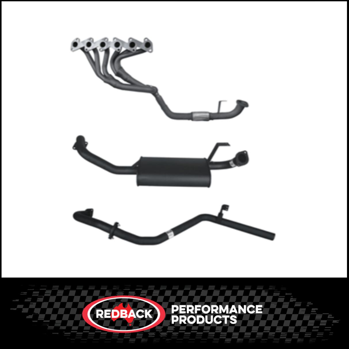 2.5" EXTRACTORS & EXHAUST SYSTEM FITS TOYOTA LANDCRUISER HZJ80R 1/1990-12/1997